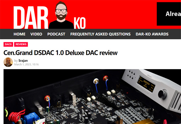 DSDAC1.0 Deluxe Model , Reviewed by Srajan,Darko.audio DSDAC1.0 Deluxe Model , Reviewed by Srajan,Darko.audio
